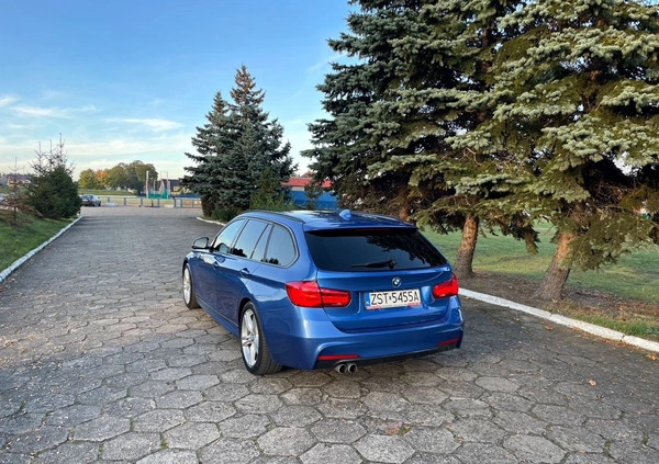 BMW Seria 3 cena 77900 przebieg: 193000, rok produkcji 2016 z Darłowo małe 191